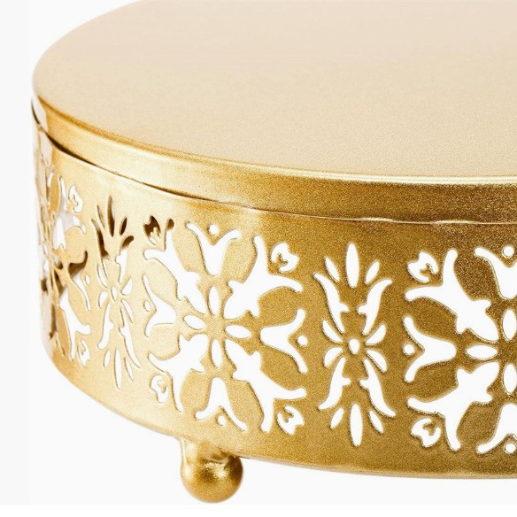 Estantes de pastel de hierro forjado transfronterizos de pie alto para bodas europeas props plato de pastel redondo bandeja de frutas bandeja de aperitivos