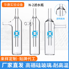 缓冲瓶防倒吸安全瓶采样瓶 N-2滤水瓶防爆瓶甲醛采样仪玻璃翻泡瓶