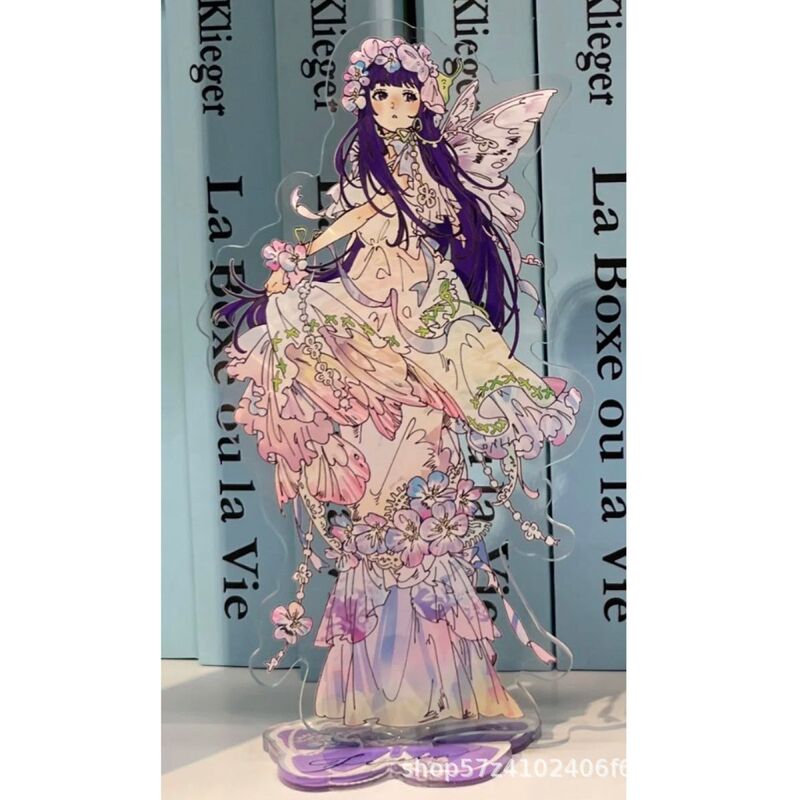 Buried by Fu Lilian New Zhou Fu Lilian Feilun Exquisite Flower Fairy Acrylic Brand Desktop Homemade Ornaments