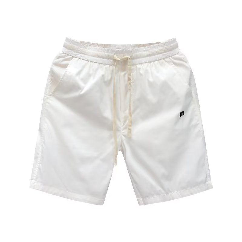 Summer light and thin shorts for leisure, trousers, drawstring