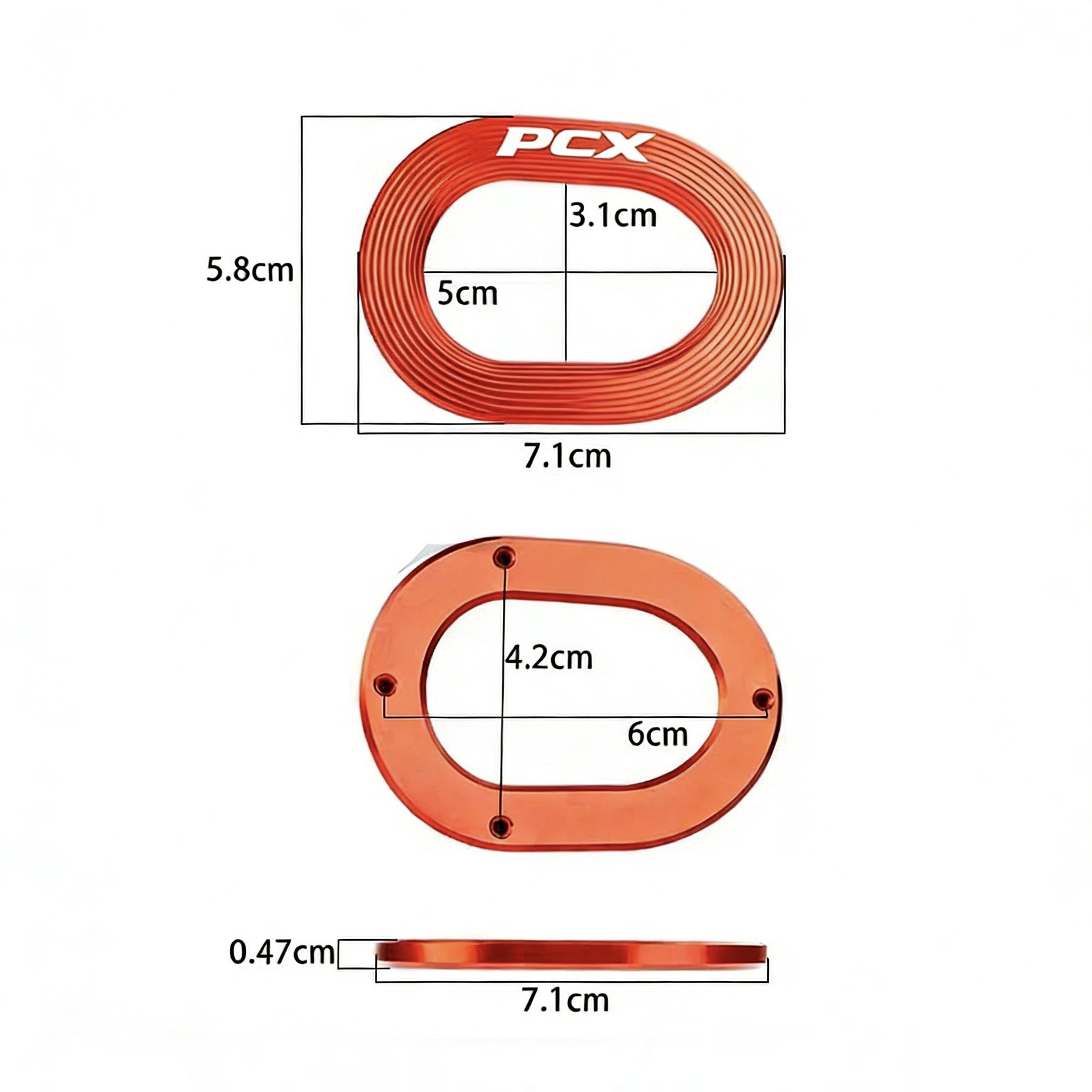 Suitable for Pcx160 Motorcycle Modified Exhaust Pipe Tail Cover Aluminum Alloy Exhaust Pipe Decorative Protective Cover Accessories