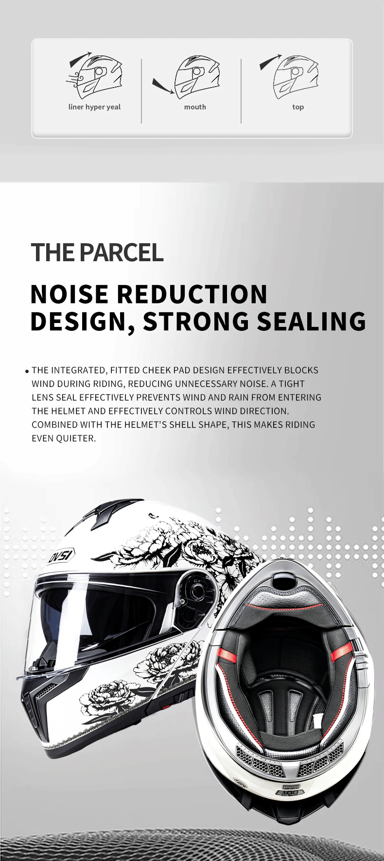 Cross-Border Exclusive Supply of Motorcycle Helmets for Cycling and Motorcycling, Men's Motorcycle Flip-Up Helmets, Women's All-Season Electric Vehicle Safety Helmets