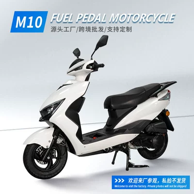 M10 Scooter Foreign Commuter Scooter Off-Road Adult Motorcycle Fuel Vehicle Cross-Border Russia (Motosikletlər)