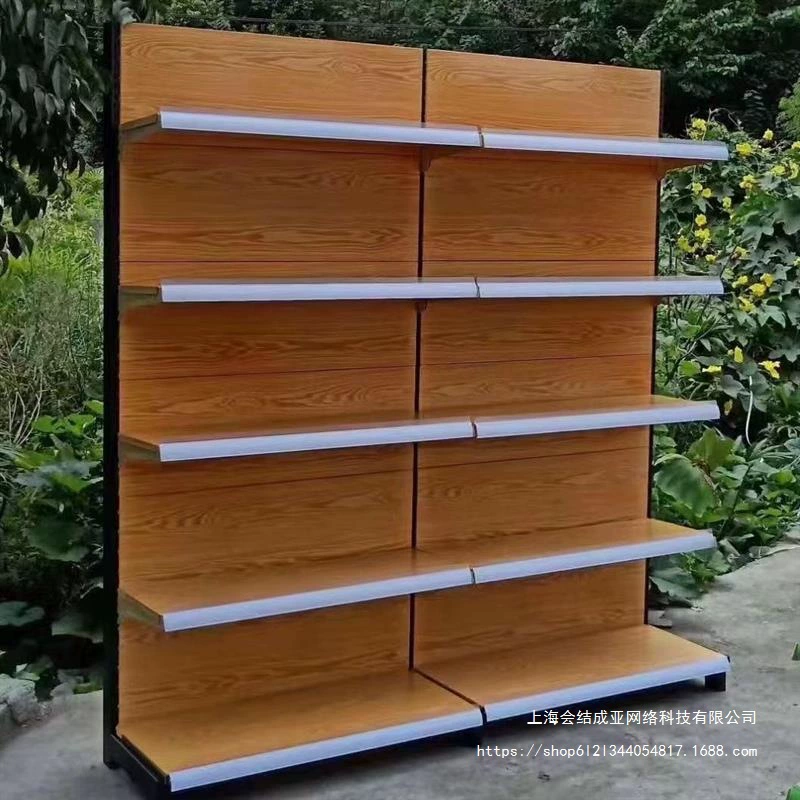 Магазин канцелярских товаров, прямые продажи, деревянные полки для супермаркетов, удобные одно- и двусторонние металлические полки, многофункциональные Leidezhu