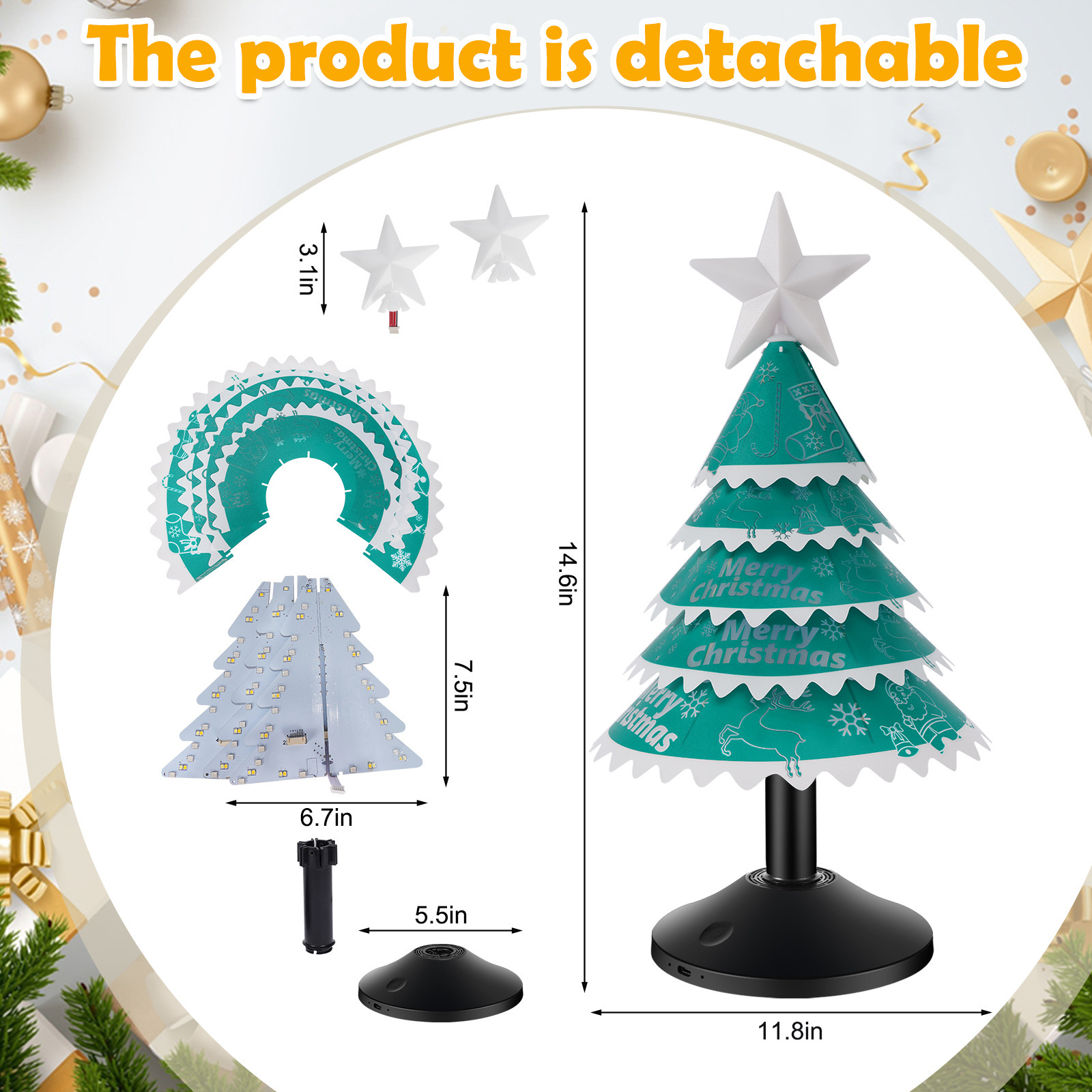 2024 RGB 크리스마스 트리 키트