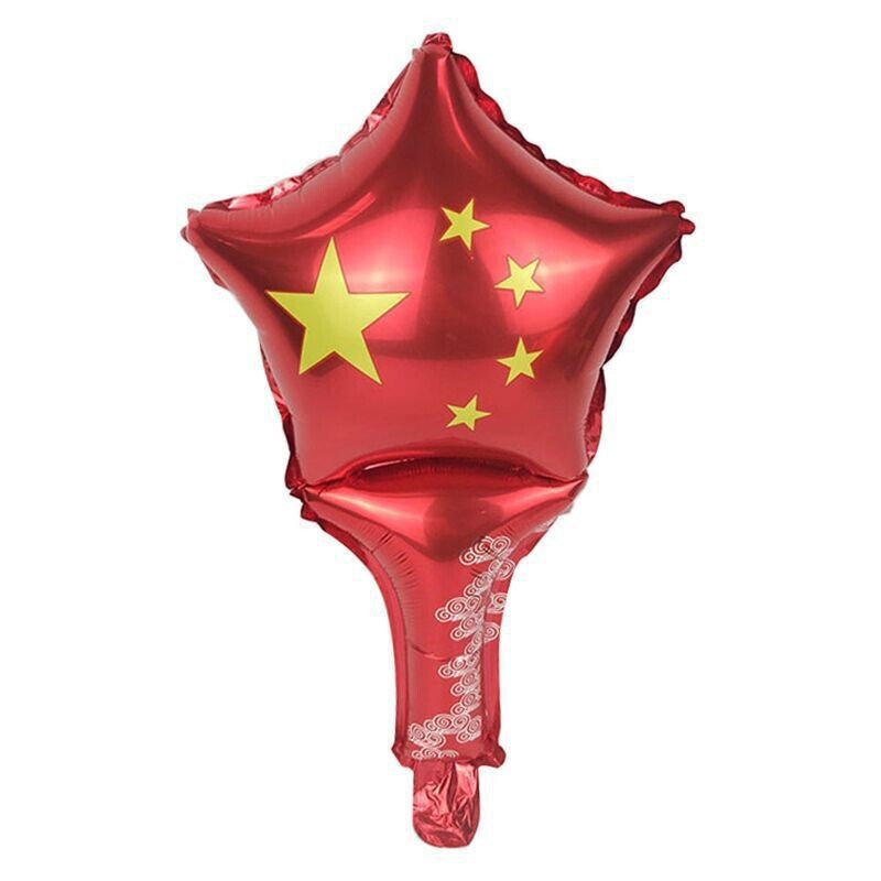 建国記念日アルミ箔ボール国旗プリントボール建国記念日背景装飾アルミフィルム風船手持ち建国記念日風船卸売|undefined