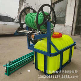 拖拉机悬挂式喷雾机 四轮拖拉机配套背负式打药机图片