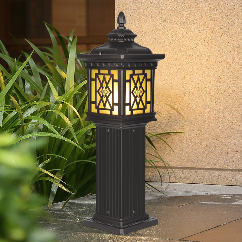 Lawn Lawn lights led Continental Light Retro Courtyard Garden Lights Garden lights Landscape lamp Park lights