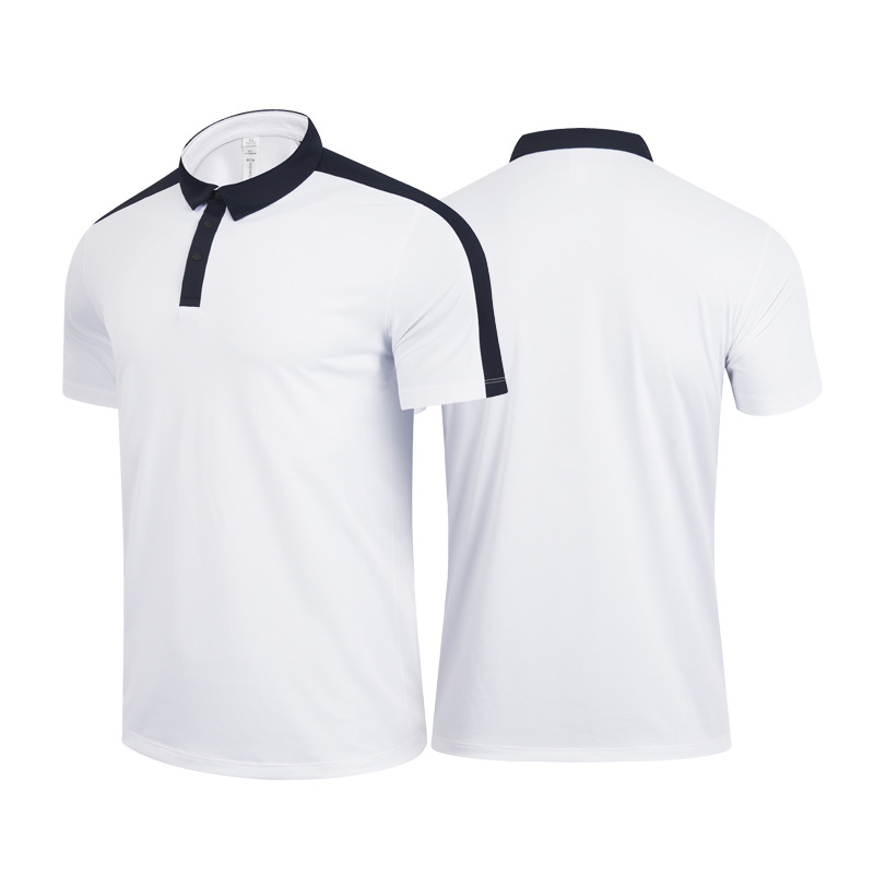 Ropa de secado rápido para hombres y mujeres al aire libre ocio deportes solapa camisa de manga corta Camisa de polo moda Tenis Golf ropa de entrenamiento