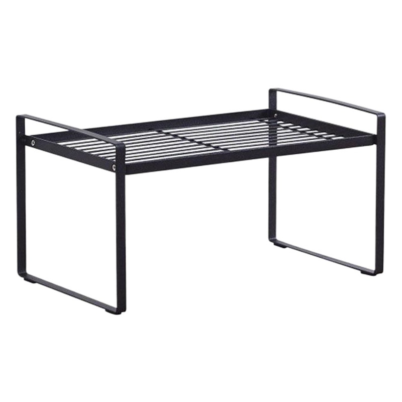 Estante de almacenamiento de escritorio de hierro simple de estilo japonés y coreano condimento de cocina botella y frasco de almacenamiento en rack estante de piso multifuncional para el hogar