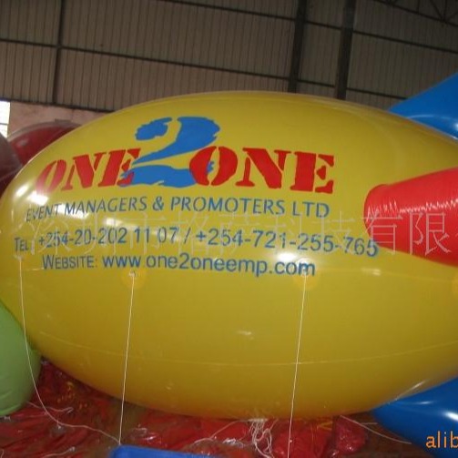 厂家供应广告升空球  充气广告飞艇  升空灯笼(图) 吹气升空球