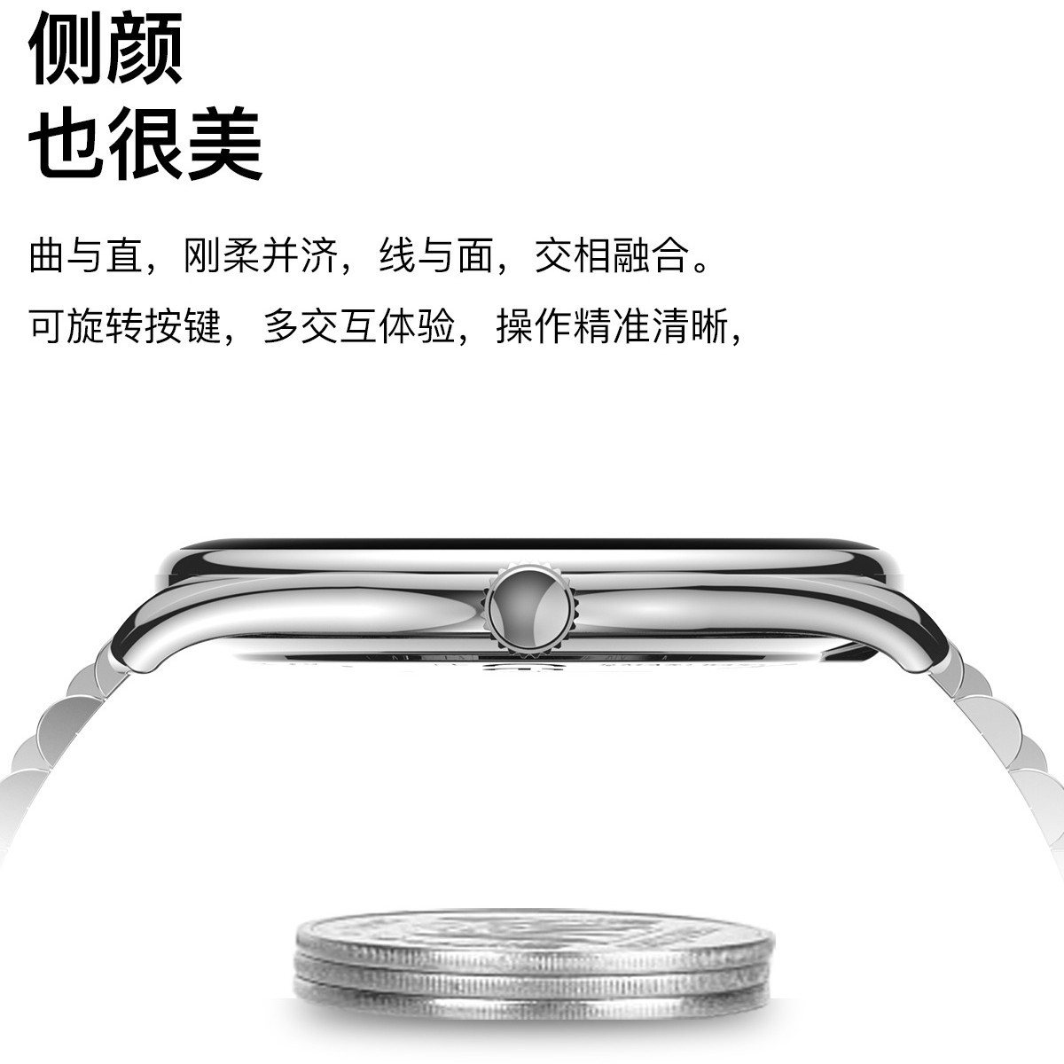 Transfronterizo 2025 nuevo producto delgado MT55 reloj inteligente Bluetooth llamada frecuencia cardíaca asistente de voz relojes deportivos fabricantes