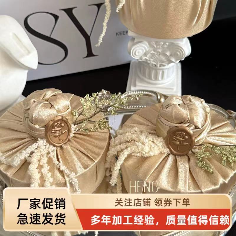 结婚新款糖盒婚礼喜糖盒小众简约高级订婚空盒