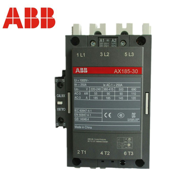 供应  AX09-30-10-80    AX09-30-01-80 原厂  ABB 交流接触器