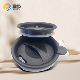 Rotating Lid Ceramic Water Cup Plastic Lid Glass Pp Cup Lid Food Grade Cup Sealing Lid Sealing Leak-Proof