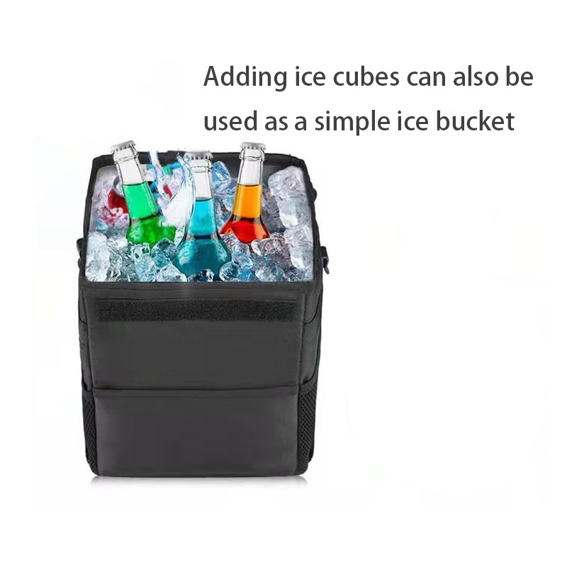 Amazon's Best-Selling Waterproof Car Trash Can, Foldable Car Peel Box, Seat Back-Mounted Car Supplies Storage