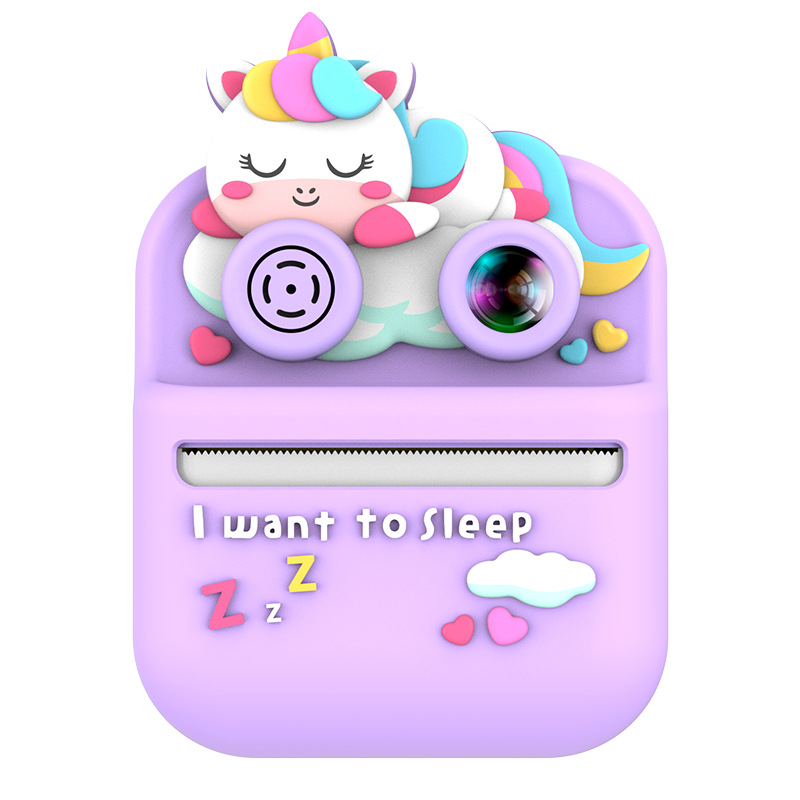 Comercio exterior cámara infantil fotocamera de impresión de dibujos animados lindos HD fotocamera antes y después de la foto personalizada