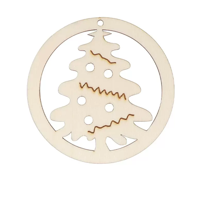 圣诞节松树摆件 木质工艺拍摄道具摆饰品 圣诞树厂家供应