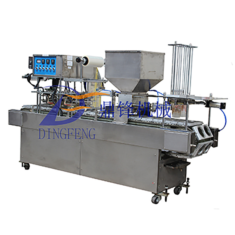 广州源头厂家供应全自动果冻封口机 自动灌装封口一体机