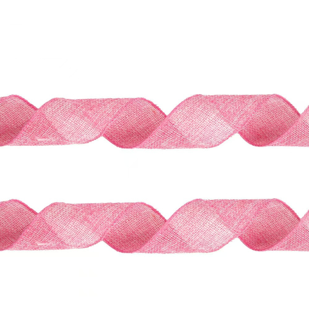 Decoraciones de Pascua de primavera lino de color sólido cintas de color fiestas decoraciones de arco DIY