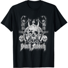 �羳ŷ�봿��Black Sabbath Official Vintage Dancing Skeletons