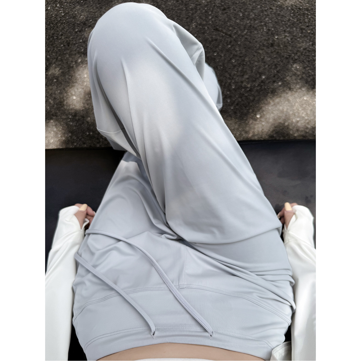 Lulu Same Style Ice Silk Sunscreen Pants for Women Summer Thin 2025 New Loose Drape Ice Silk Cool Yoga Pants