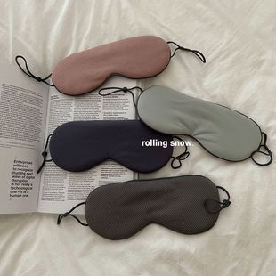 Good Night, Good Dreams/Sleeping Eye Mask, Light-Blocking, Double-Sided, Breathable and Comfortable, Ear-Hanging Sleeping Eye Mask to Relieve Fatigue