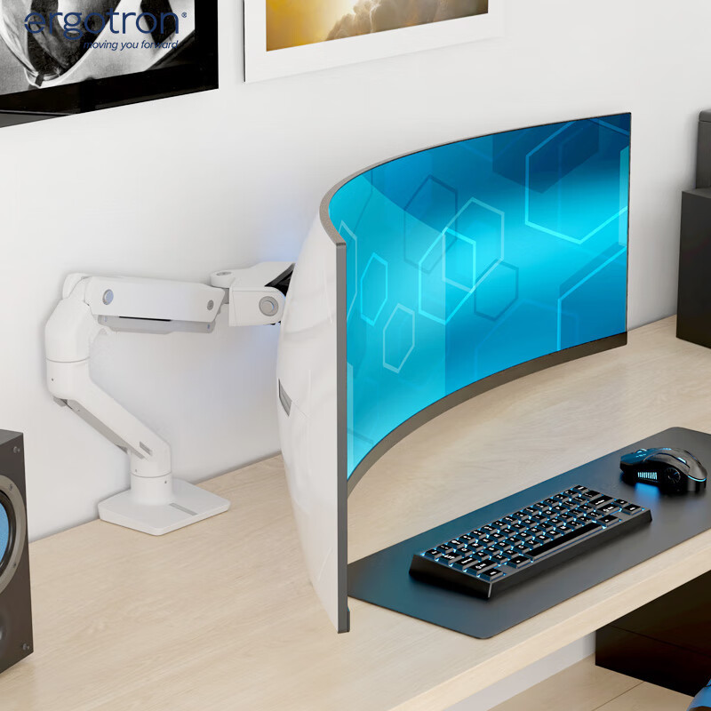 Ergotron爱格升HX-VHD45-693显示器支架57英寸电脑支架显示器支臂