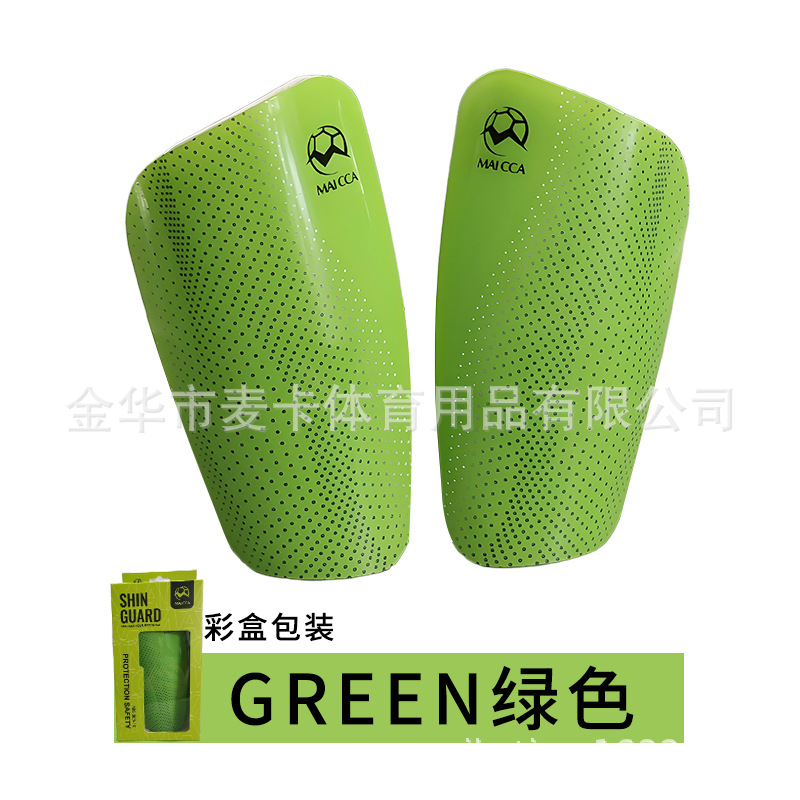 Adultos y niños profesionales de fútbol tibia protector de piernas grueso tablero de inserción de doble capa agujero de ventilación protector de piernas al por mayor