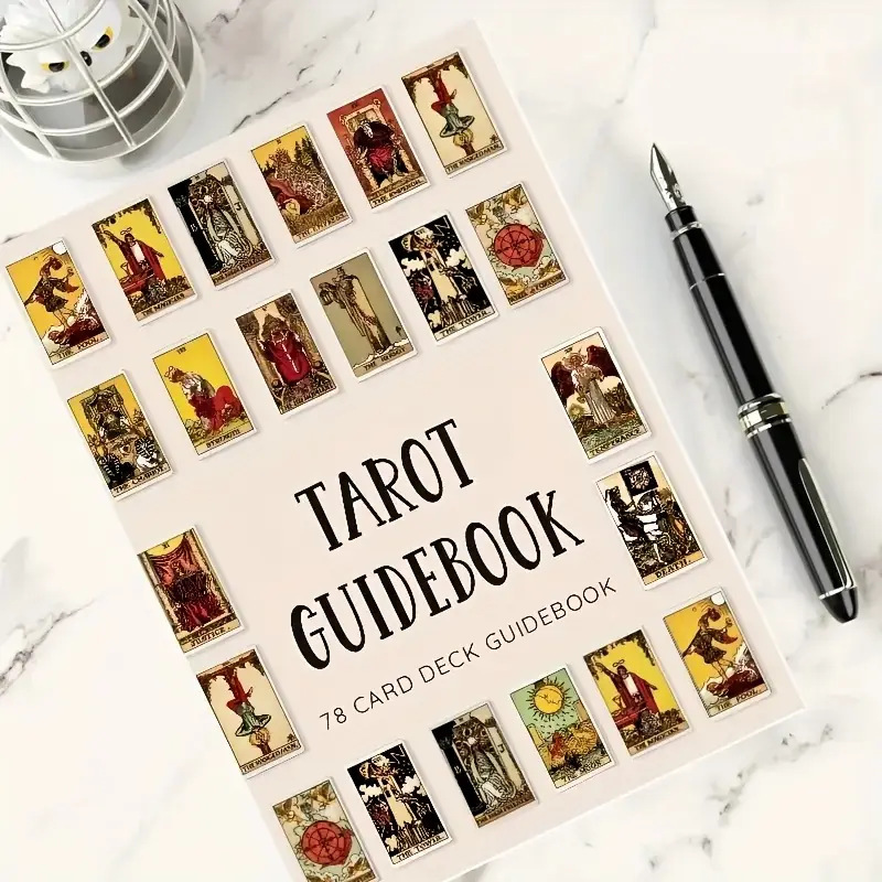 越境新商品 TAROT GUIDEBOOK 78 CARD DECK GUIDEBOOK タロットガイドノートブック|undefined