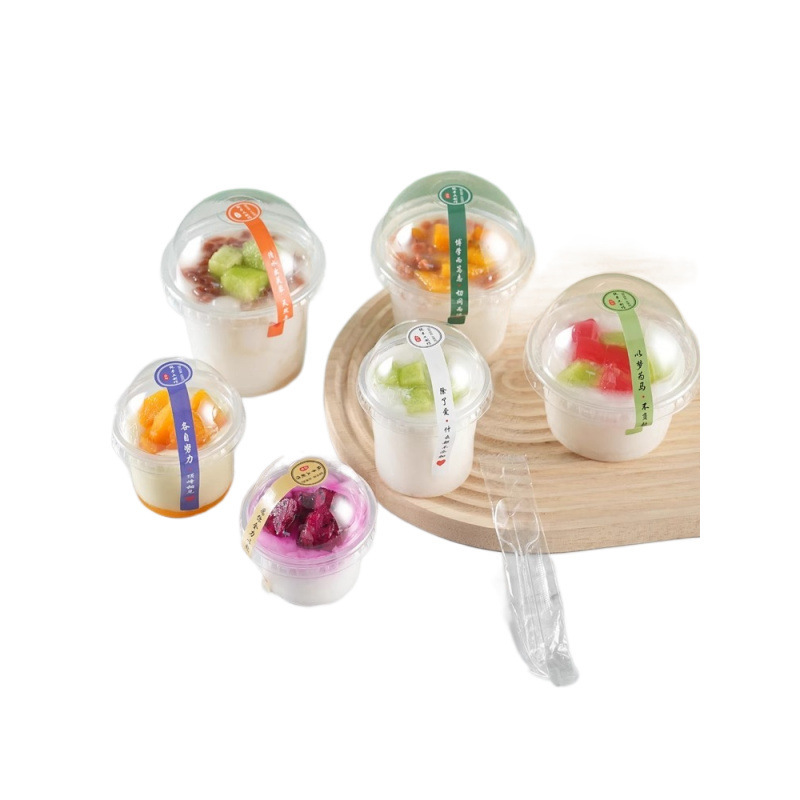 Pudding cup disposable double -skinned milk special bowl of fructic…