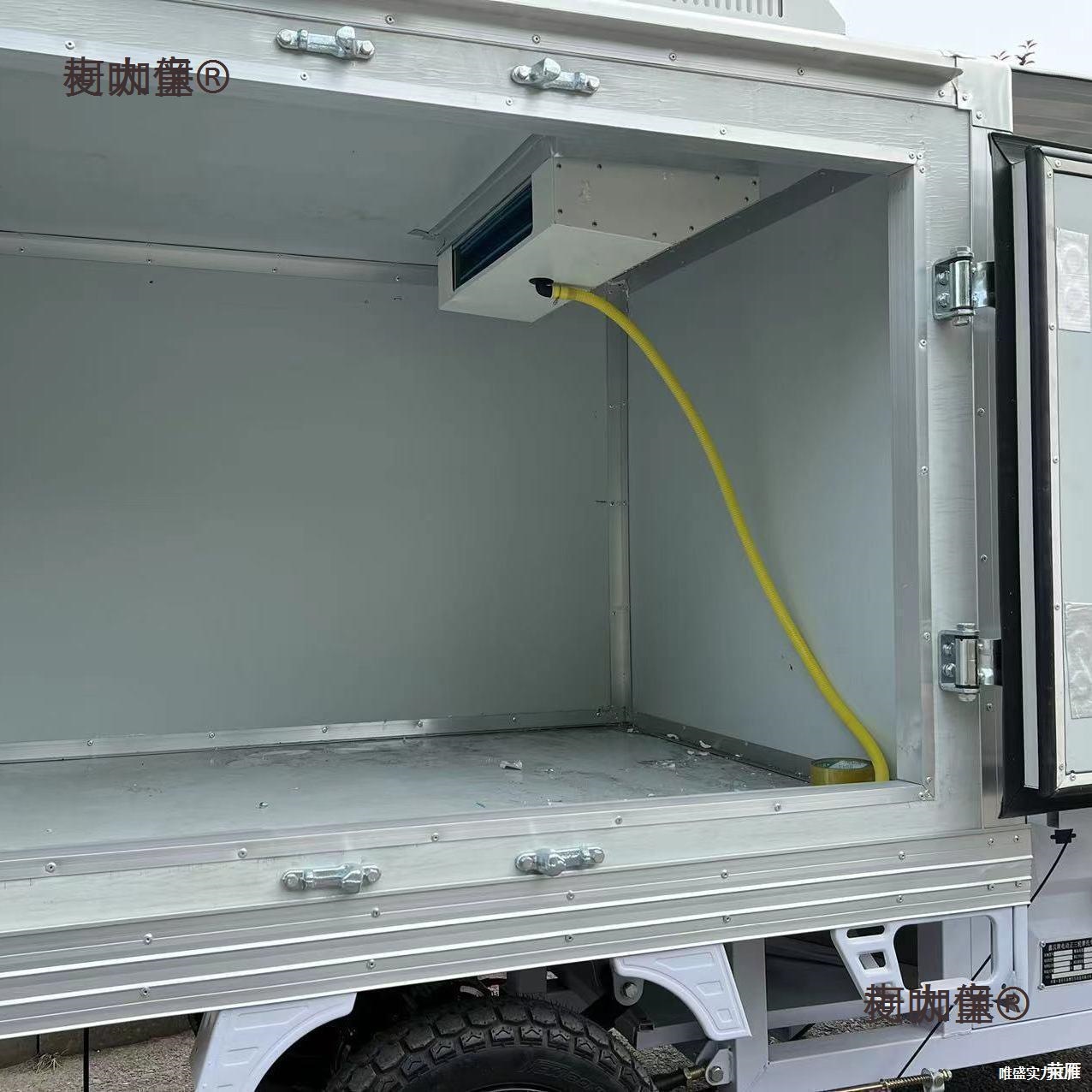 Electric Tricycle Refrigerated Delivery Vehicle Freezer Insulated Vegetable Delivery