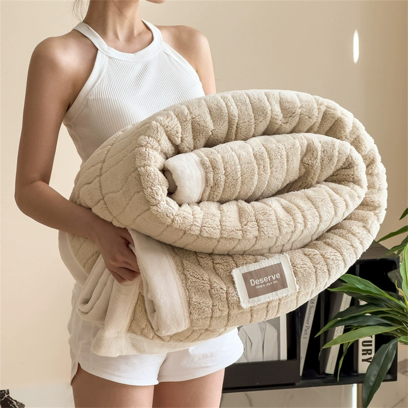 Одеяло-подушка Keep-Warm, утолщённая двухслойная флисовая ткань, различные размеры и цвета