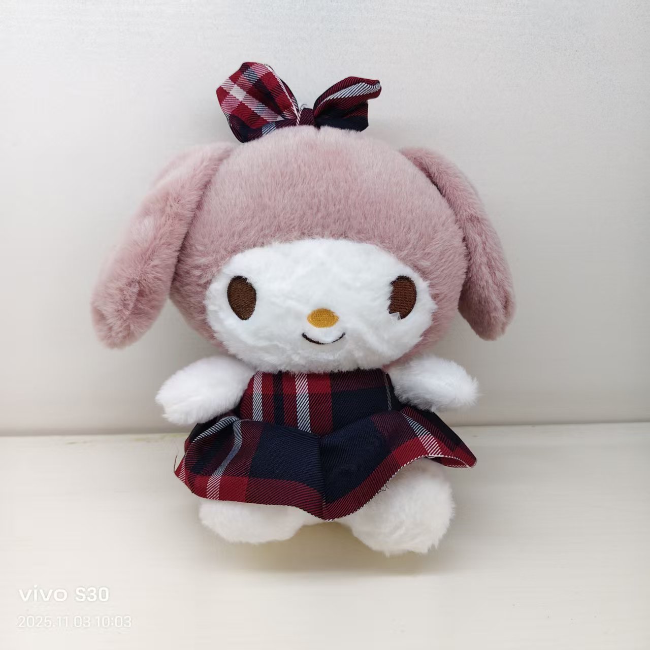Plaid skirt ledi