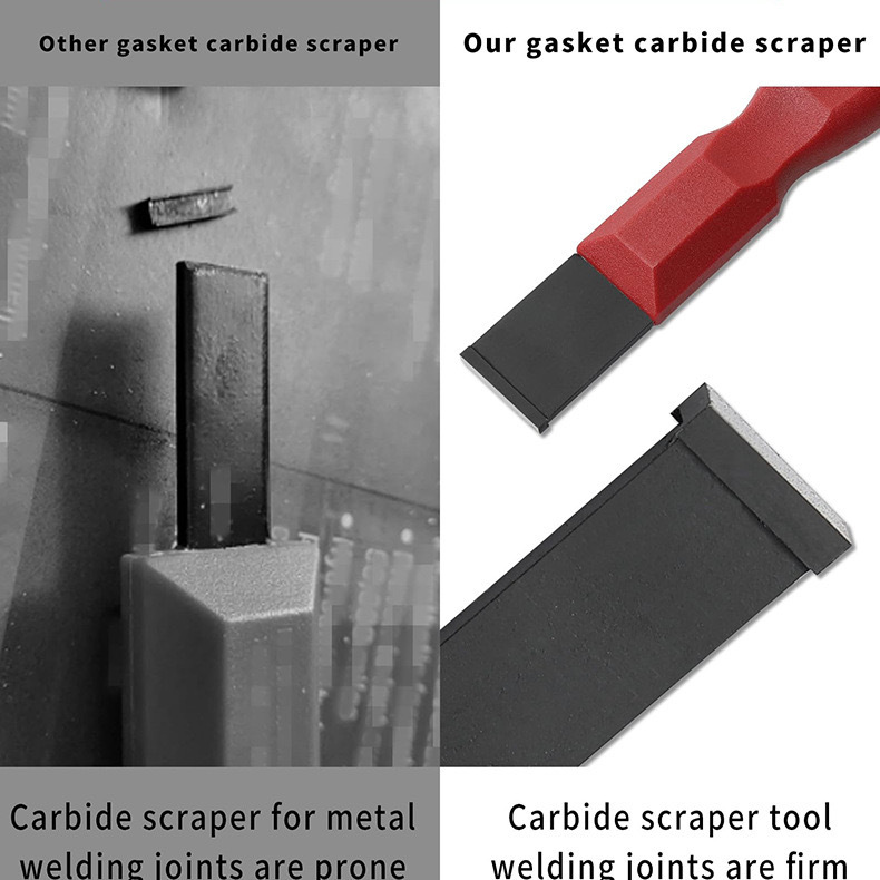 Car Engine Cylinder Head Removal Sealant Tool Shovel Alloy Material Two-Piece Set for Non-Destructive Cleaning, Efficient and Fast