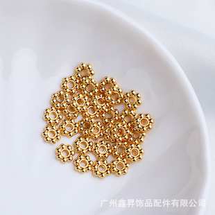 14K����ɫѩ��Ƭ��Ƭ diy�ֹ��Ʒ��� ���朸��鴮��ɢ�����