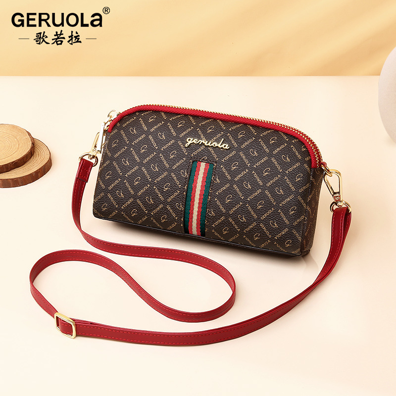 2025 nuevo bolso femenino, bandolera, bolso pequeño de lujo ligero, mini teléfono móvil, bolso atmosférico para mamá, todo fósforo de mediana edad