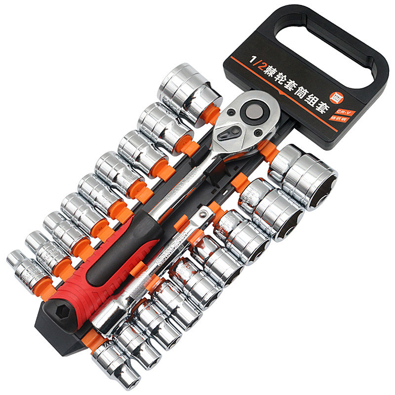 Llave de manguito rápido, llave de neumáticos de automóvil, llave de trinquete alargada en forma de T, llave de manguito hexagonal
