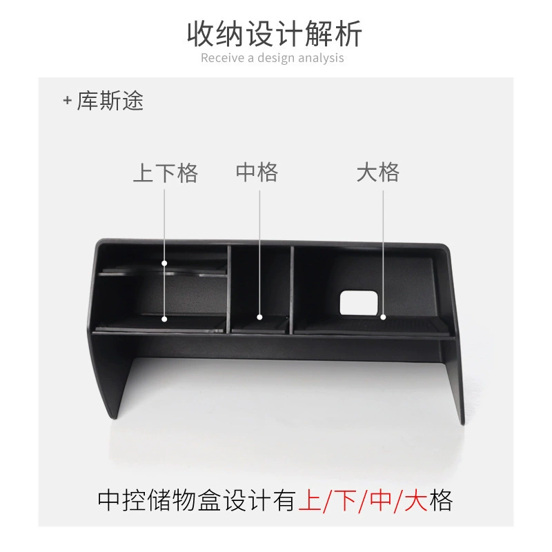 Compatible modern storage box, modified storage system with accessories
