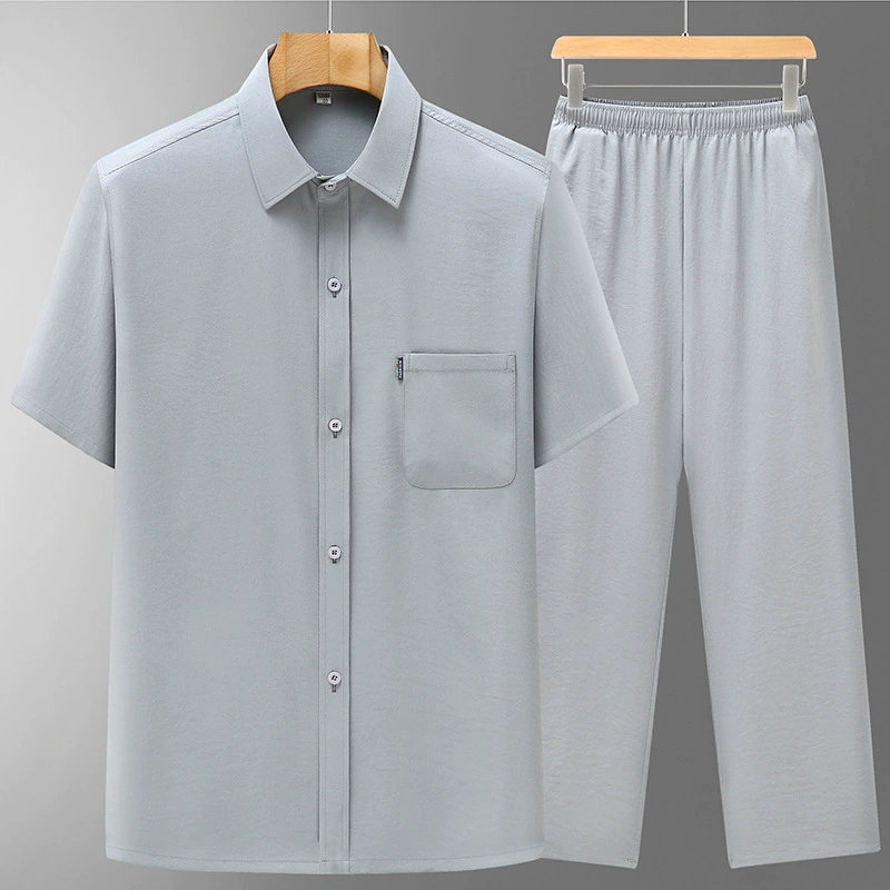 Jacket, shirt, Hanfu for elderly, ethnic set, Chinese style, for middle age, ethnic style