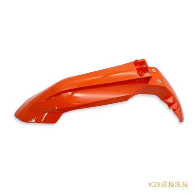 Guard, Rear Side Cover, Number Plate, Motorcycle Fender - front-tile-orange