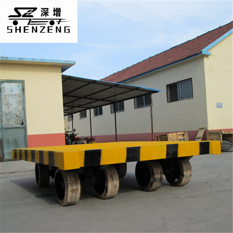 非标平板挂车 工程机械运输车 30T场内中专拖车