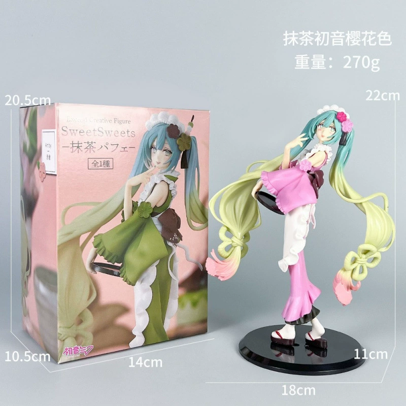 Фигурка Hatsune Miku, 20 см, многопозовая аниме модель, варианты в коробке/в пакете