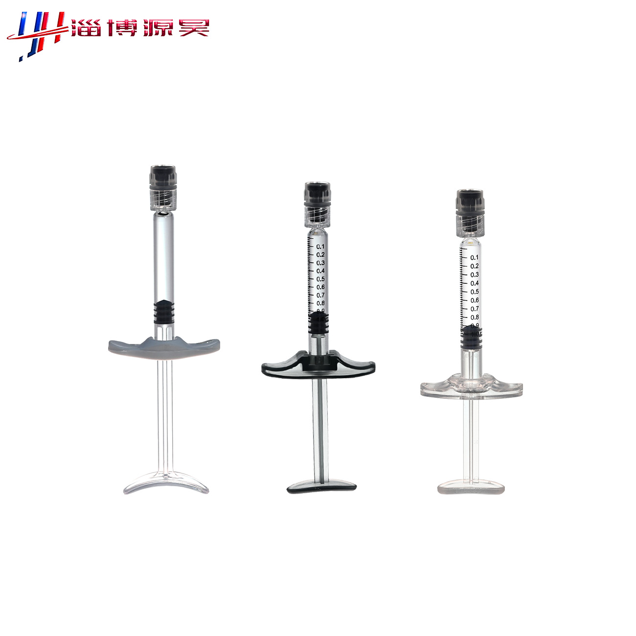 厂家现货预灌封玻璃注射器1ml细长玻尿酸水光针注射器医美包材