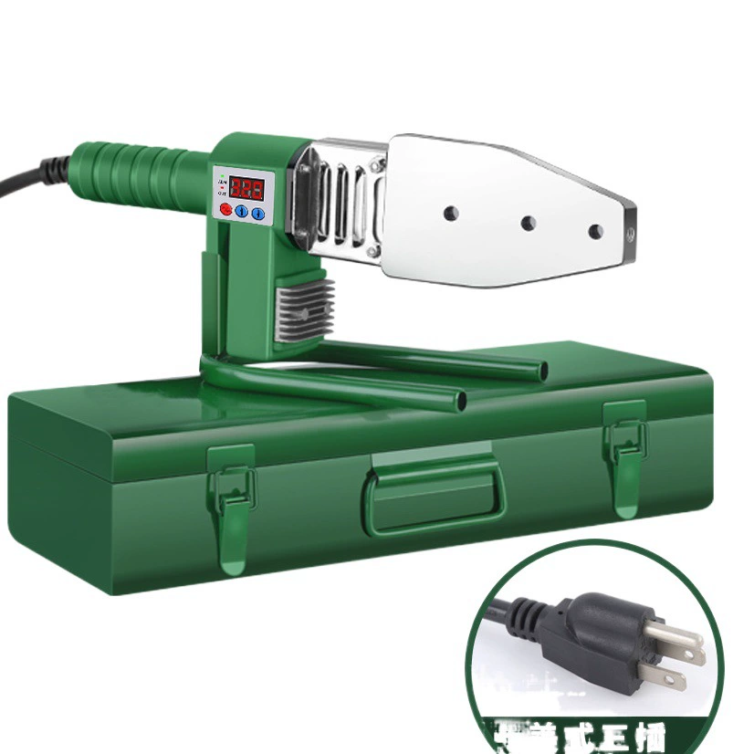 Машина горячего расплава водопровода PPR цифровой дисплей термоплавкий сварочный аппарат для труб сантехника сварные трубы бытовой интерфейс док-устройство US Gauge 1