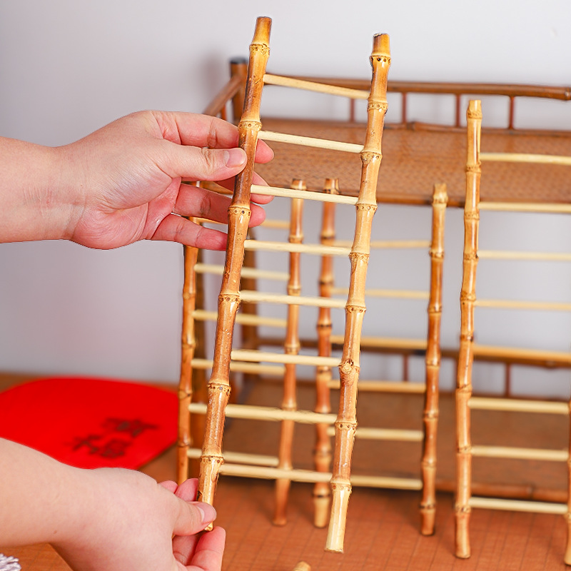 Fiesta de Año Nuevo Flor Fu tambor material de combinación paso a paso elevación decoración escalera decoración disposición de movimiento suministros ceremoniales