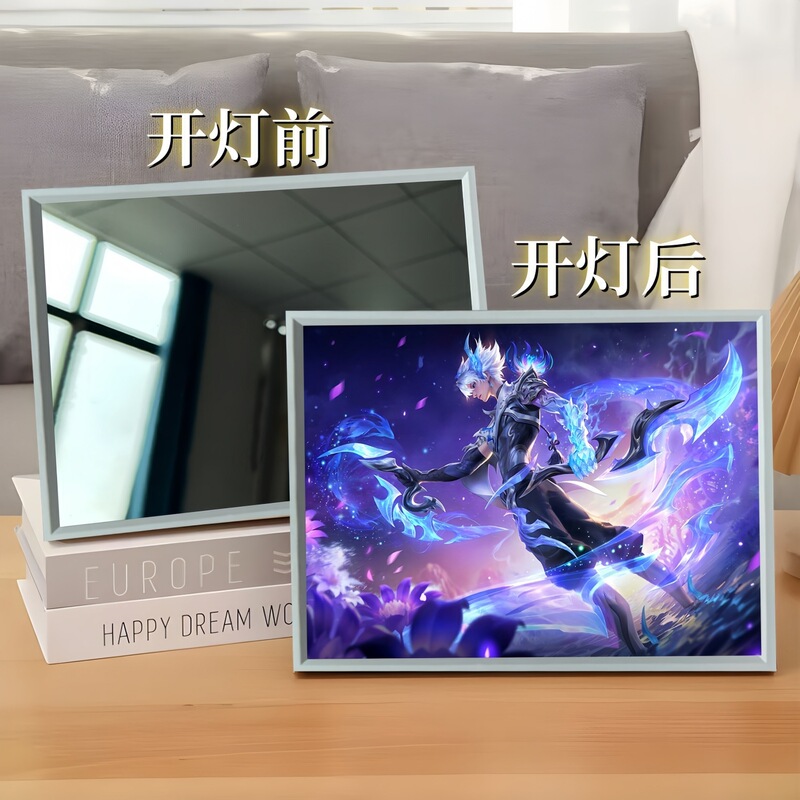 King of Glory Light Painting Lan Zhuohua Back to the Sea Night Light Bedside Bedroom Ornament Luminous Decorative Painting Table Night Light King of Glory Light Painting Lan Zhuohua Back to the Sea Night Light Bedside Bedroom Ornament Luminous Decorative Painting Table Night Light