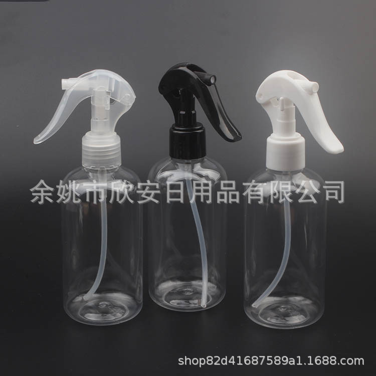 250ml透明小老鼠喷瓶矮胖小喷瓶清洁剂喷雾瓶250ML酒精喷瓶浇花瓶