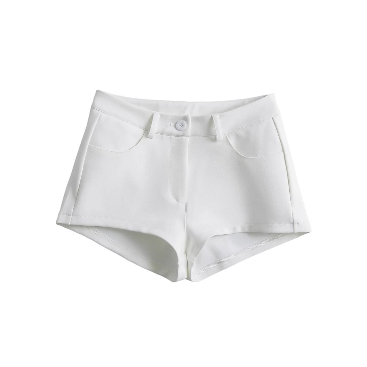 欧美风新款辣妹低腰包臀丰胯短热裤弹力紧身显瘦休闲裤红色短裤女