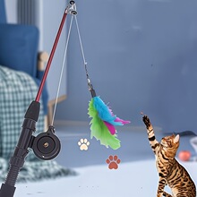 X 28577 Feather Cat Toy ������ë��è��߿羳��ó��������